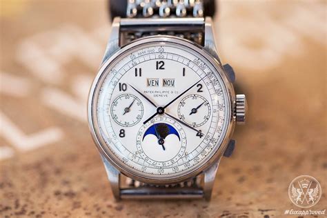 patek philippe ref. 1518 in stainless steel $11 million|Patek Philippe watch.